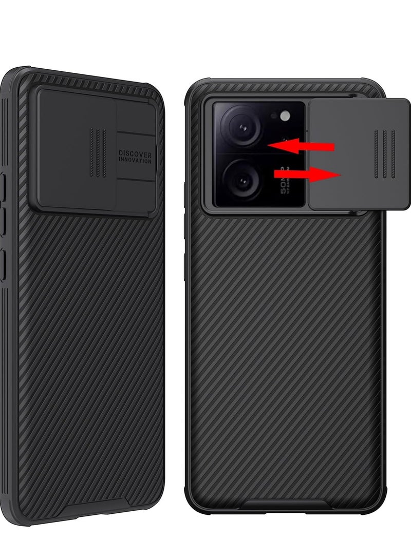 Nillkin Protective Phone Case Compatible with Xiaomi Mi 13T/ 13T Pro Slide Cover Camera Lens Privacy Protection Case Compatible with Xiaomi Mi13T and Mi 13T Pro - Image 1