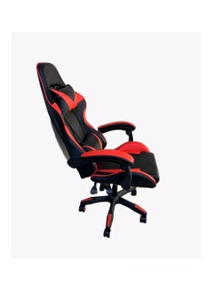 Extra Gaming Chair Adjustable Computer Chair PC Office PU Leather High Back Lumbar Support comfortable armrest Headrest Red and Black  - Image 2