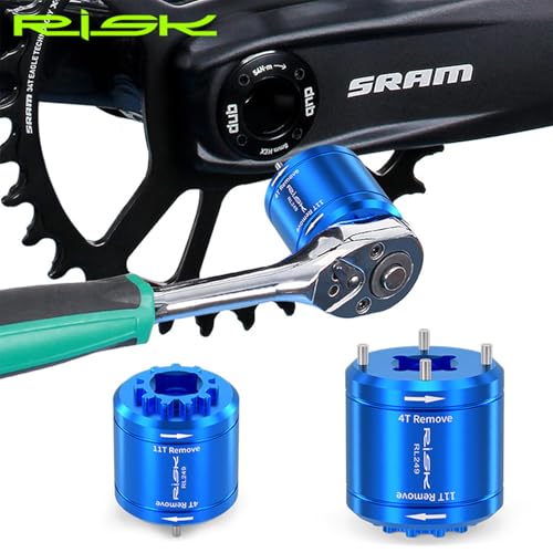 SONZUIA Crank Arm Cap Removal Tool for SRAM DUB/BB30 and Shimano XTR M9100 (11 Notch) Crank Arm Cap - Image 2