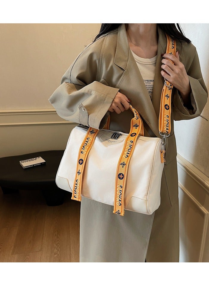 lebonaer commuter tote bag high-quality texture large capacity contrast color one-shoulder underarm bag trendy - Image 2