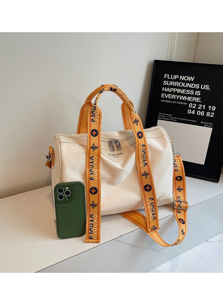 lebonaer commuter tote bag high-quality texture large capacity contrast color one-shoulder underarm bag trendy - Image 4