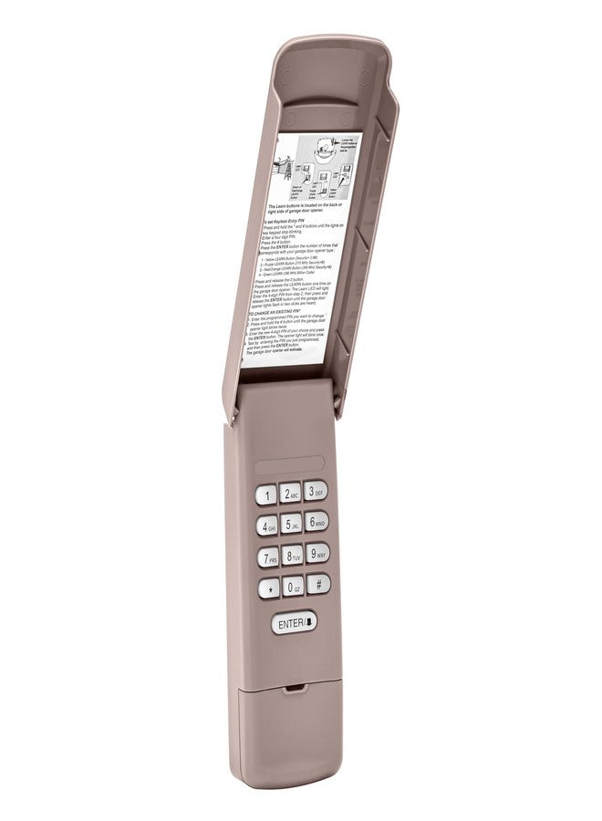 ASONPAO لوحة مفاتيح لاسلكية عالمية ASONPAO 877MAX لأجهزة فتح أبواب المرآب Liftmaster/Chamberlain/Sears Craftsman (عبوة واحدة) - Image 1