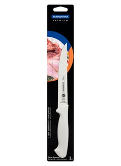 TRAMONTINA Since 1911,Made in Brazil- Premium 6 Inches Boning Knife with Stainless Steel Blade and White Polypropylene Handle  - Image 2