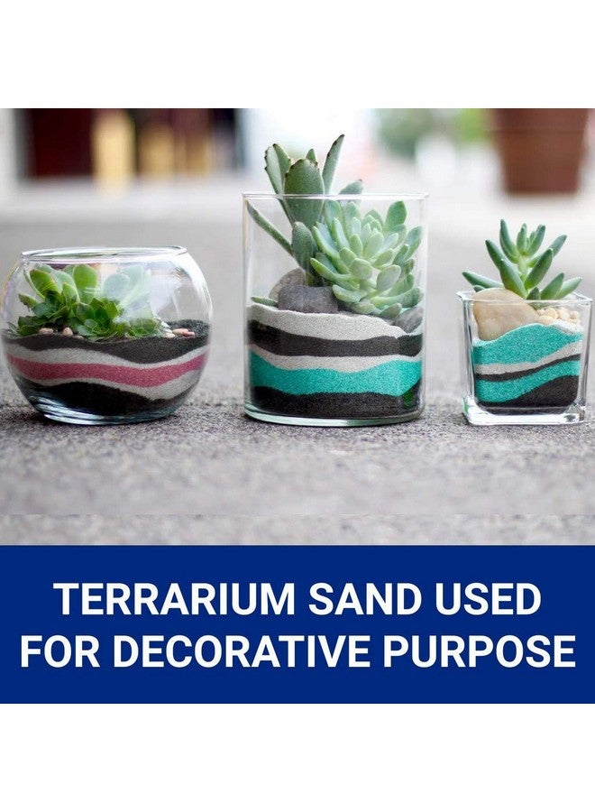 المزارع المبدع 2 كجم سكر رملي بنفسجي/أرجواني بحجم متعدد الألوان لتزيين المنزل والحديقة وحوض السمك والتراريوم [2 كجم] - Image 4