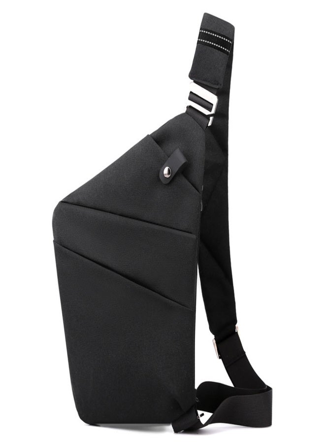 Generic Chest Bag for Men / Women Lightweight Multi-functional Travel Sling Bag Scientific Storage for Outdoor Fashion Casual Business Left/Right Shoulder Bag - Image 1