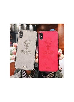 Generic Soft Texture Digital Patterned TPU Cloth, Dirt-Resistant, Antishock, Anti-Fingerprint, Full Body Protective Case for iPhone 11 Pro (Red)  - Image 5