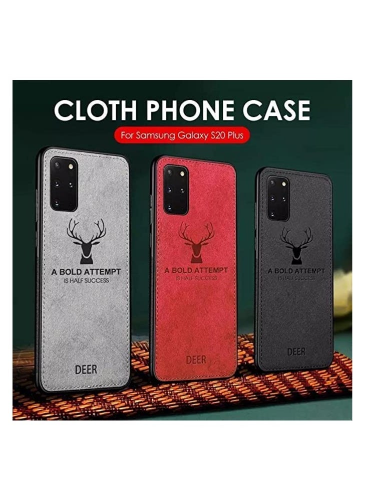 Soft Texture Digital Patterned TPU Cloth, Dirt-Resistant, Antishock, Anti-Fingerprint, Full Body Protective Case for iPhone 11 Pro (Red)