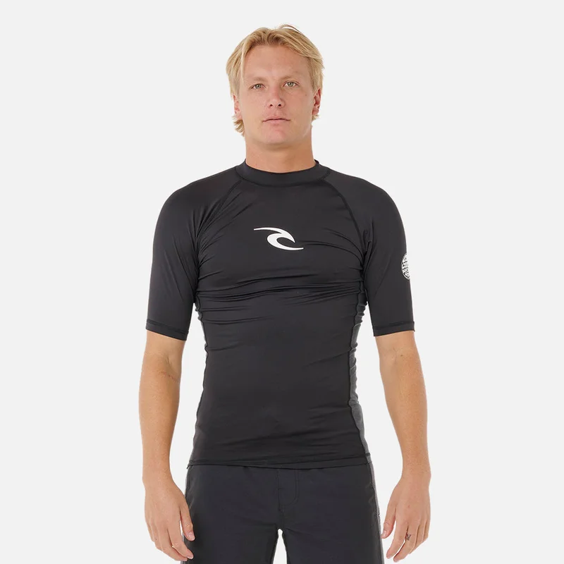 Waves UPF50 Performance Short Sleeve Rash Vest - Men