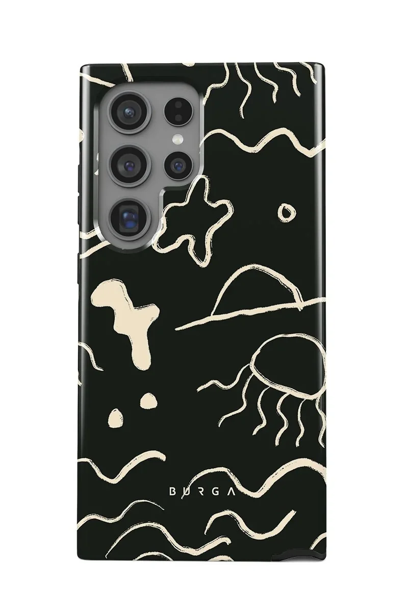 بورجا جراب سامسونج جالاكسي إس  ألترا - إكليبس لحماية الشاشة والكاميرا مطبوع