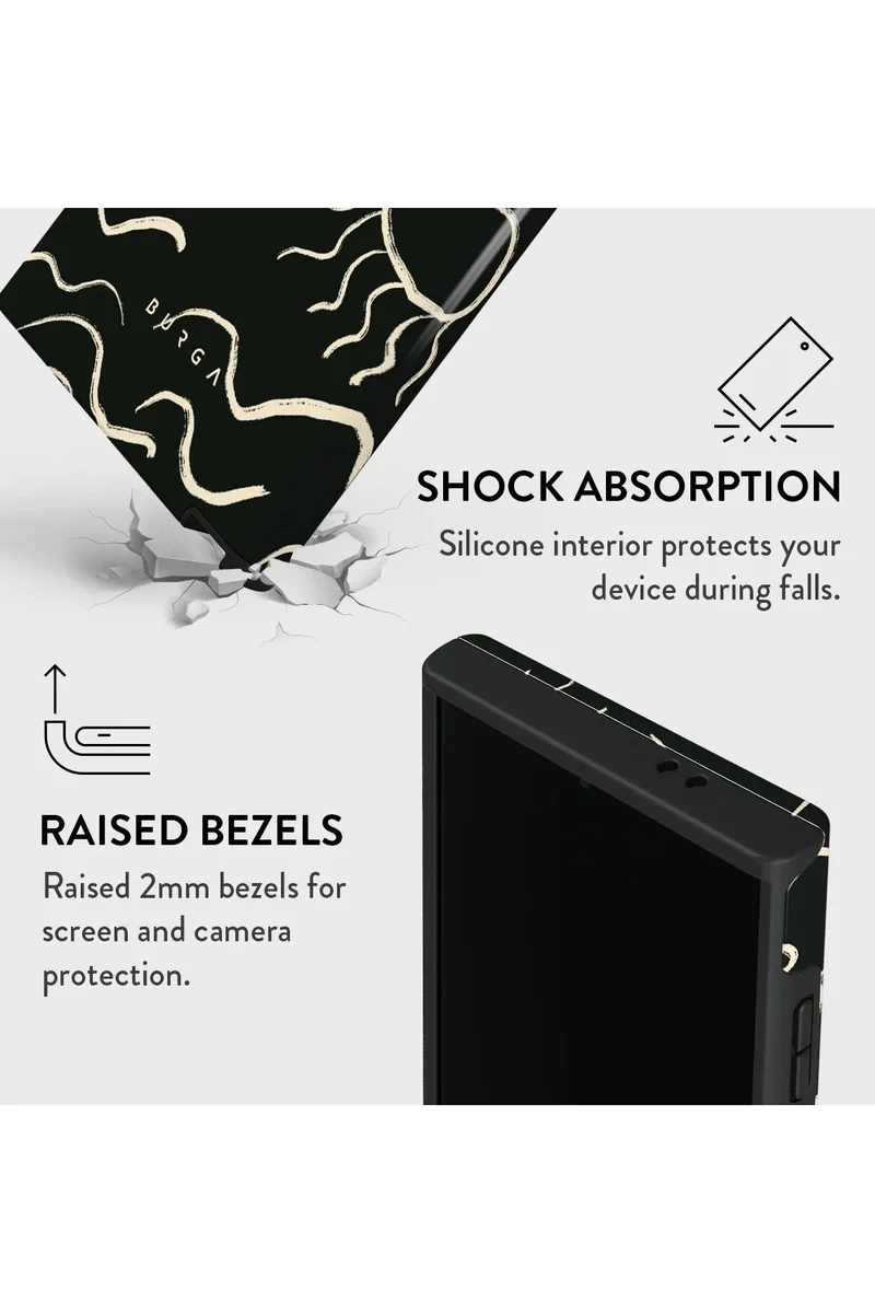 Burga  Samsung Galaxy S24 Ultra Case - Eclipse For Screen & Camera Protection Printed Case  | Best Price UAE