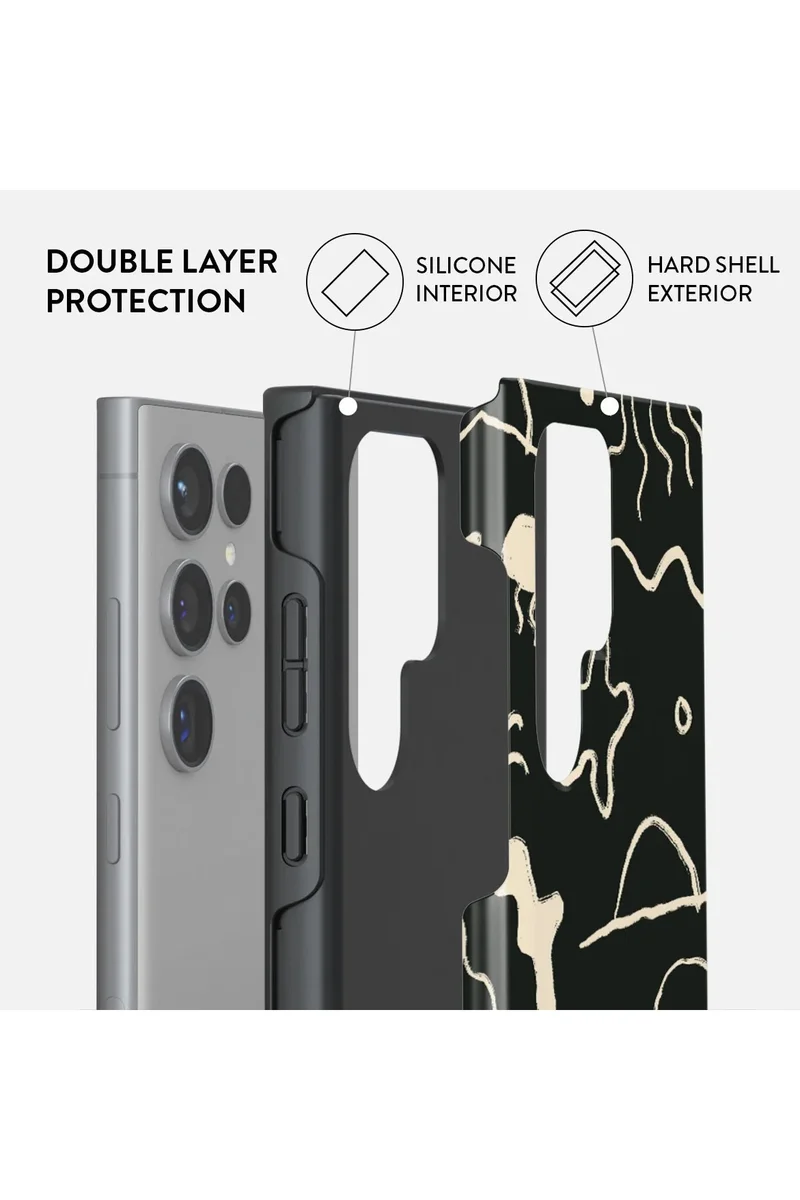 Burga  Samsung Galaxy S24 Ultra Case - Eclipse For Screen & Camera Protection Printed Case  | Best Price UAE