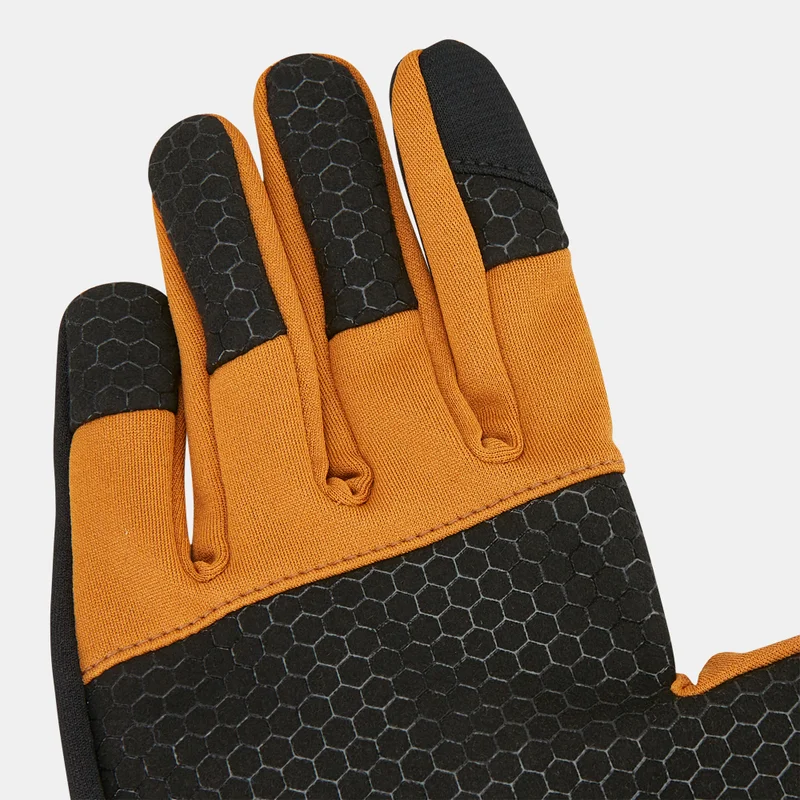 Timberland Men's Stretch Colorblock Softshell Fleece Gloves