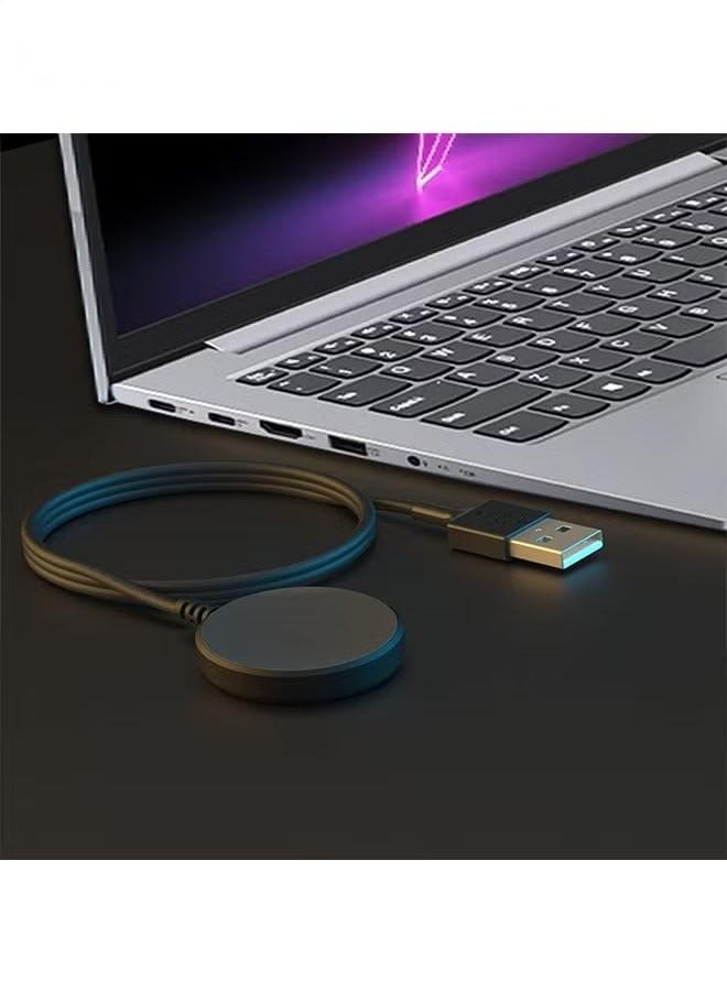 Smart Watch Charger, Compatible with Samsung Galaxy Watch 4/3/Active 2/Active Charger, Replacement USB Charging Cable Cord Dock for Samsung Galaxy Watch 4/Galaxy Watch 3 - Image 5