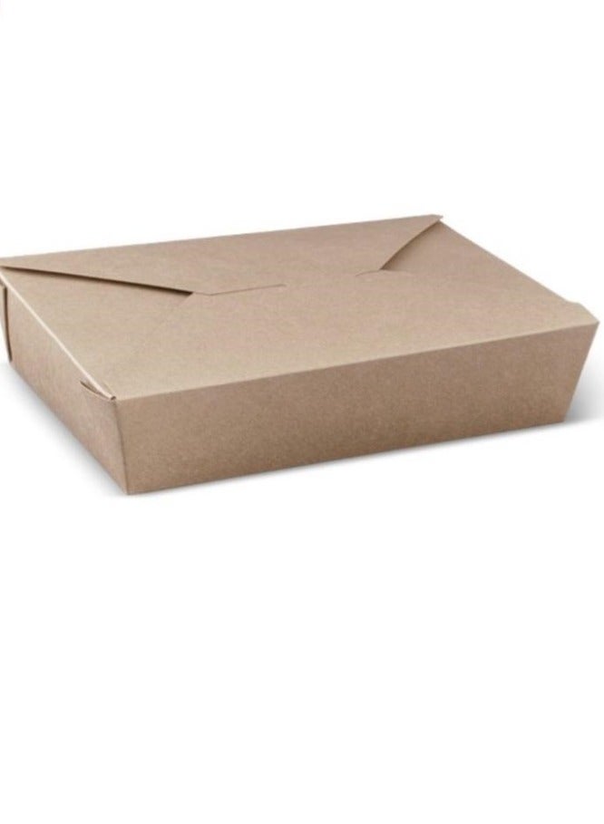 Kraft Paper Noodles Boxes with Locking Lid No. 2 (20 pcs)