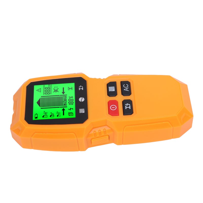 Stud Finder Wall Scanner: 5-In-1 Multi Functional Design, High Accuracy Sensor, Easy One-Click Operation - Clear LCD Display Stud Sensor for Home Renovation, Wall Drilling And Installation Workers - Image 4