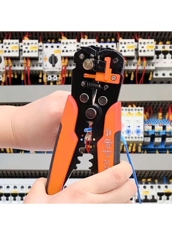 260 Pcs Spade Terminals Insulated Wire Connectors Electrical Assorted Crimp Butt Ring Fork Set Ring Lugs Wire Stripper Plier - Image 5
