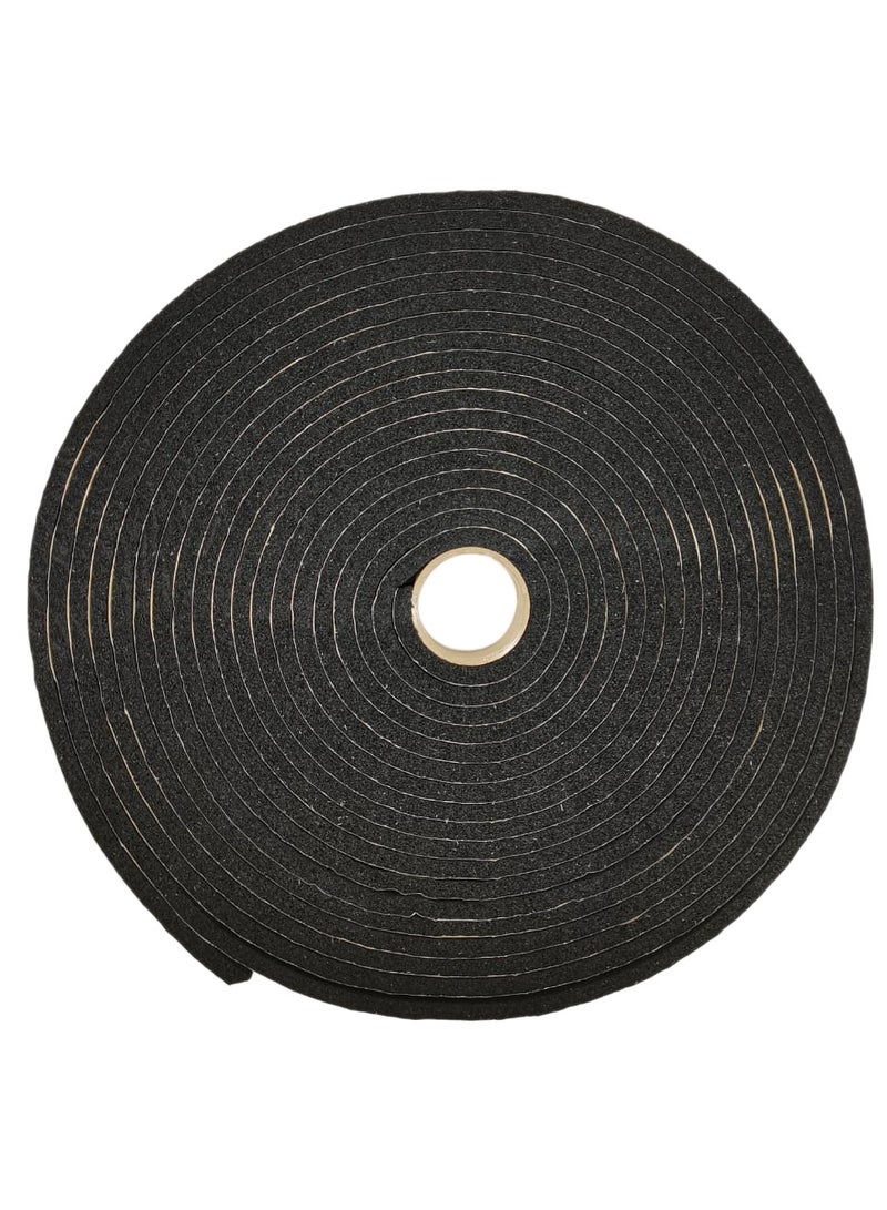 2 pcs 10M Single Side High Density Self Adhesive Foam Seal Tape for Weather Stripping Doors and Windows Insulation, Soundproofing, Air Blocking - Image 5