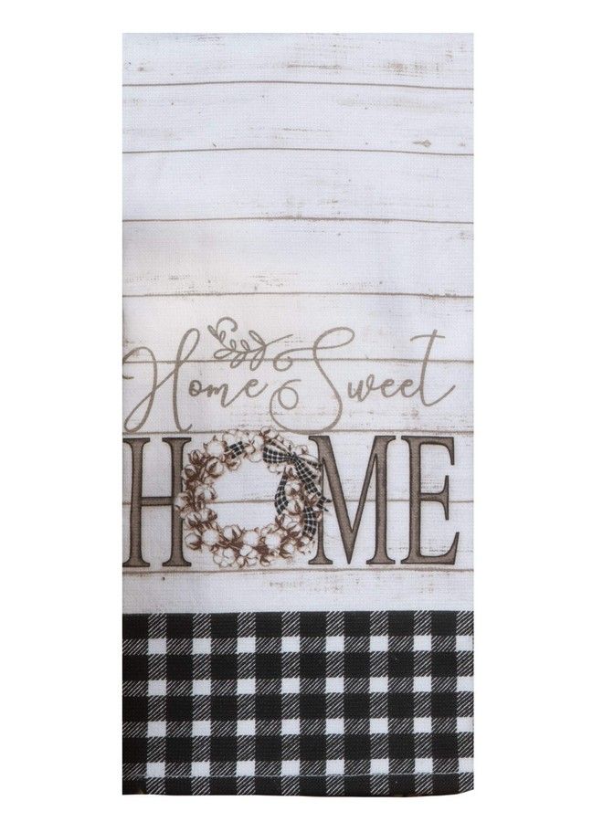 Kay Dee Home Sweet Home Kitchen Terry Towel And Tea Towel 2Pc Set Farmhouse Family - Image 4