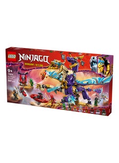 LEGO NINJAGO Arc Dragon of Focus Toy with 8 Minifigures and a Spinjitzu Spinner - Interactive Ninja Playset for 9+ Year Old Boys & Girls - Birthday Gift for Dragons Rising Fans - 71836 (869 pieces)  - Image 3