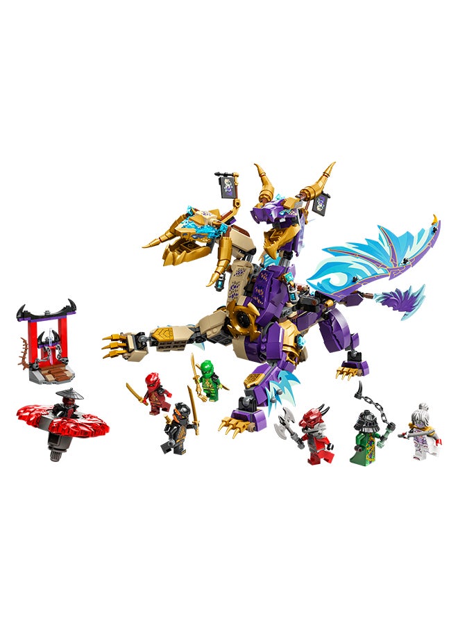 LEGO NINJAGO Arc Dragon of Focus Toy with 8 Minifigures and a Spinjitzu Spinner - Interactive Ninja Playset for 9+ Year Old Boys & Girls - Birthday Gift for Dragons Rising Fans - 71836 (869 pieces)  - Image 5
