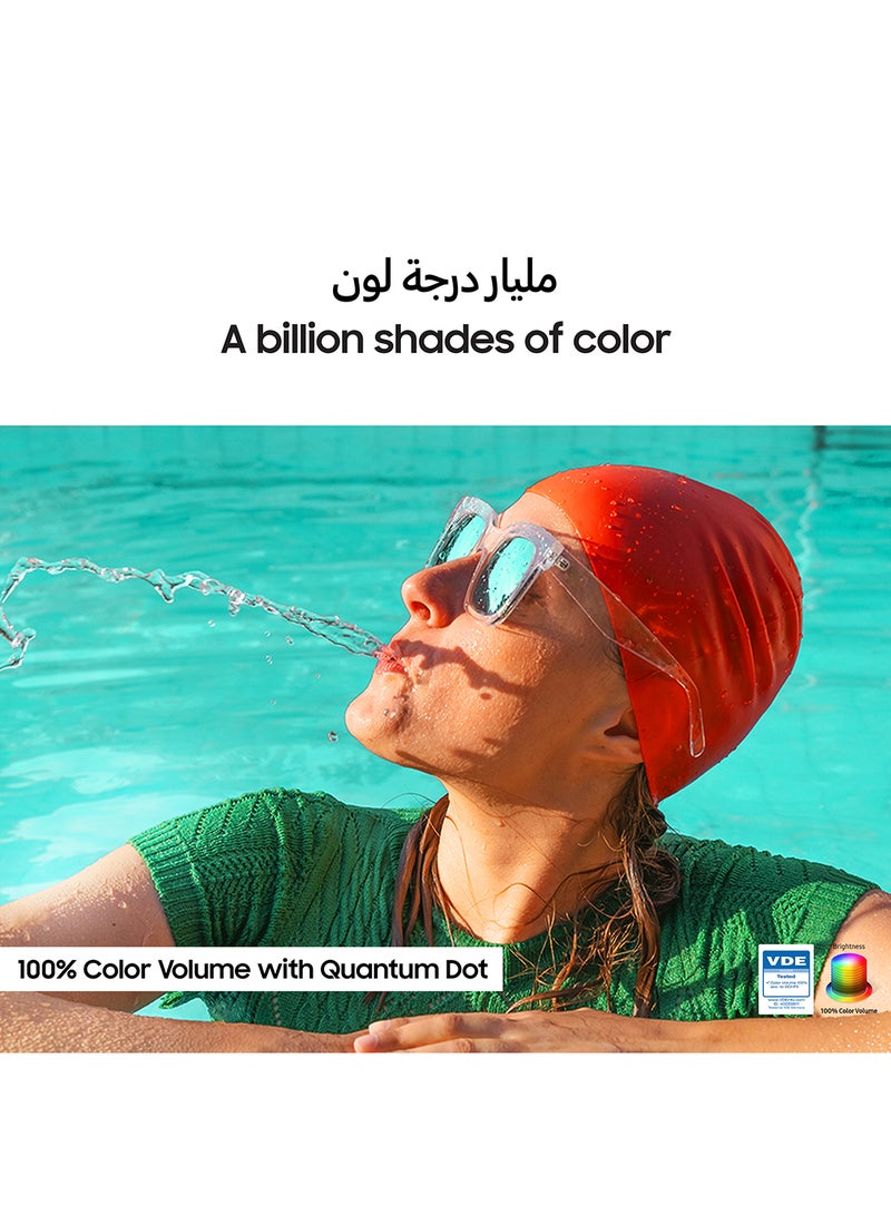 سامسونج تلفاز QLED بحجم 65 بوصة، Q7F، 4K، معالج Q4 AI، 100% حجم لون مع نقطة الكم، أمان Knox، محتوى مجاني غير محدود، تلفاز ذكي Vision AI، QA65Q7FA (2025 - النسخة الدولية) - Image 4