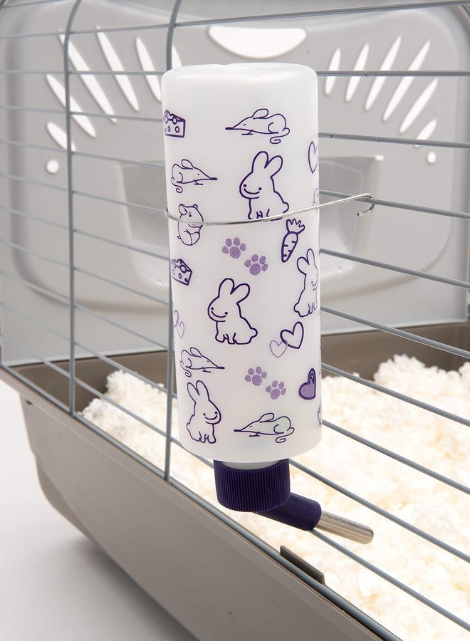 ليكسيت زجاجات مياه ليكسيت بالجملة مع علبة عرض للأرانب، والنموس، والشنشيلات، والجرذان، والفئران، وخنازير غينيا، وغيرها من الحيوانات الصغيرة (16 أونصة) - Image 5