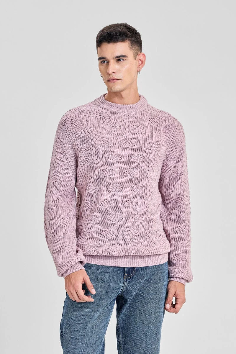 سنيتش كنزة محبوكة من الأكريليك بنسبة %