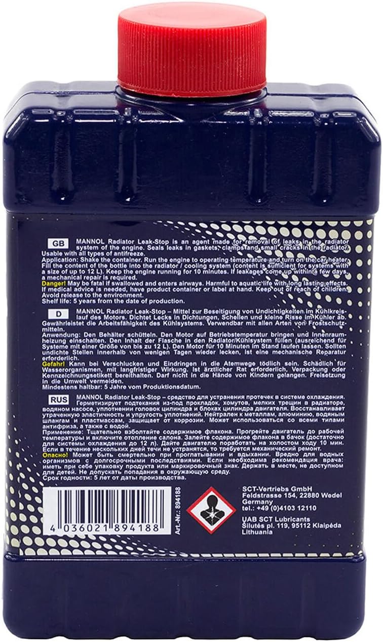 MANNOL 9966 Germany Radiator Leak Stop, 325ml - Image 3