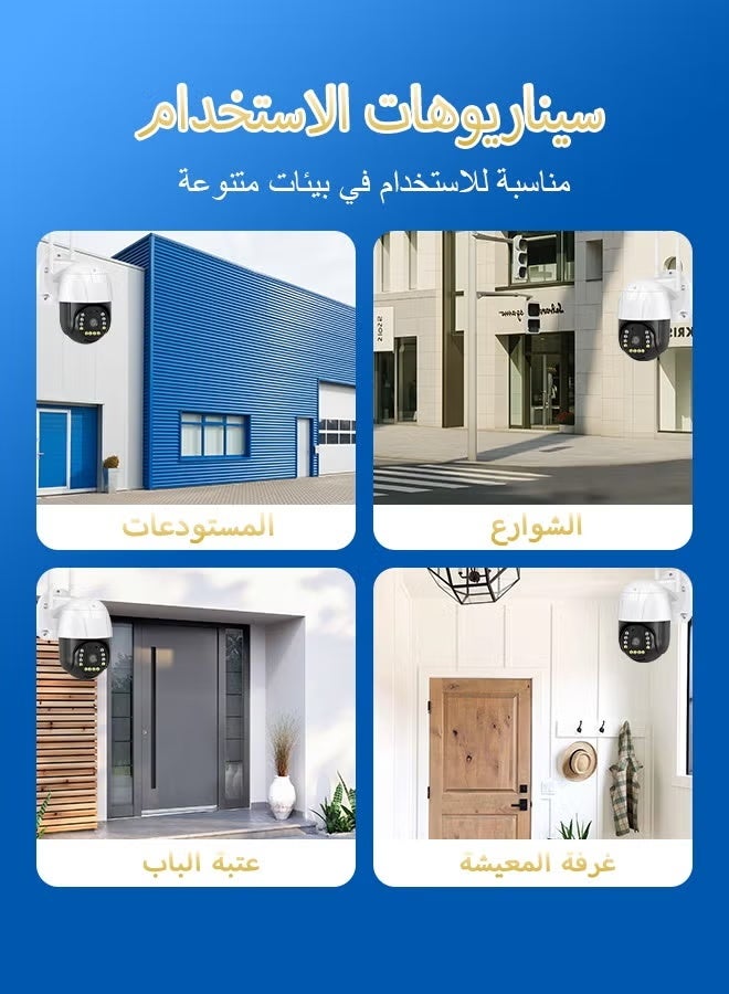 TIGER 4G LTE Security Camera with 300W HD Resolution, Night Vision, Two-Way Audio, SIM Card Support, IP Surveillance Camera for Home and Office, Remote Mobile Monitoring - Image 2