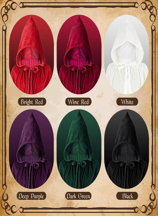 Durio Kids Hooded Cloak Cape - Halloween Party Christmas Cosplay Costumes 8-18 Years - Image 2
