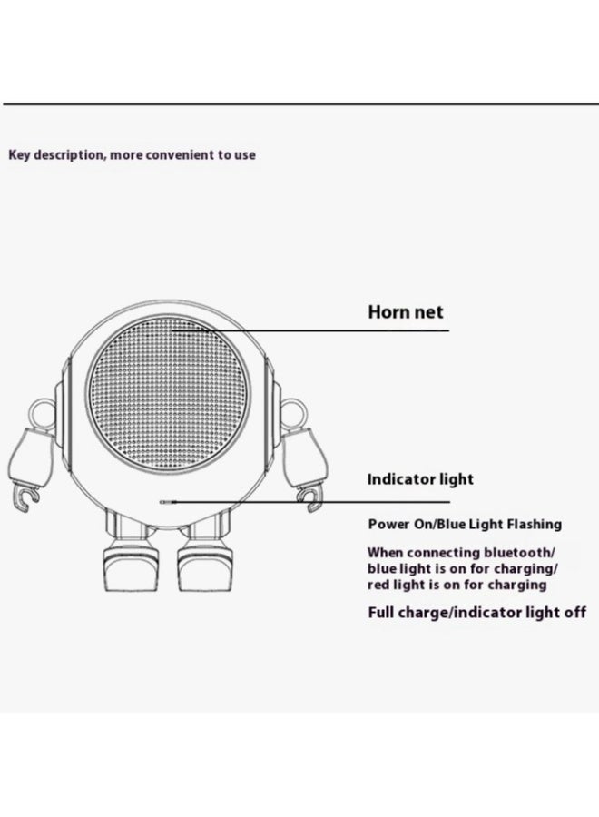 Beauenty New Bluetooth robot speaker - Image 2