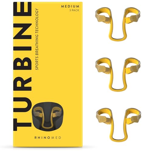 Rhinomed Turbine Nasal Dilator for Athletic Breathing Medium 3pk Adult Stocking Stuffers Improves Airflow During Exercise Nasal Dilators for Exercise Internal Nasal Dilator Lightweight - Image 2
