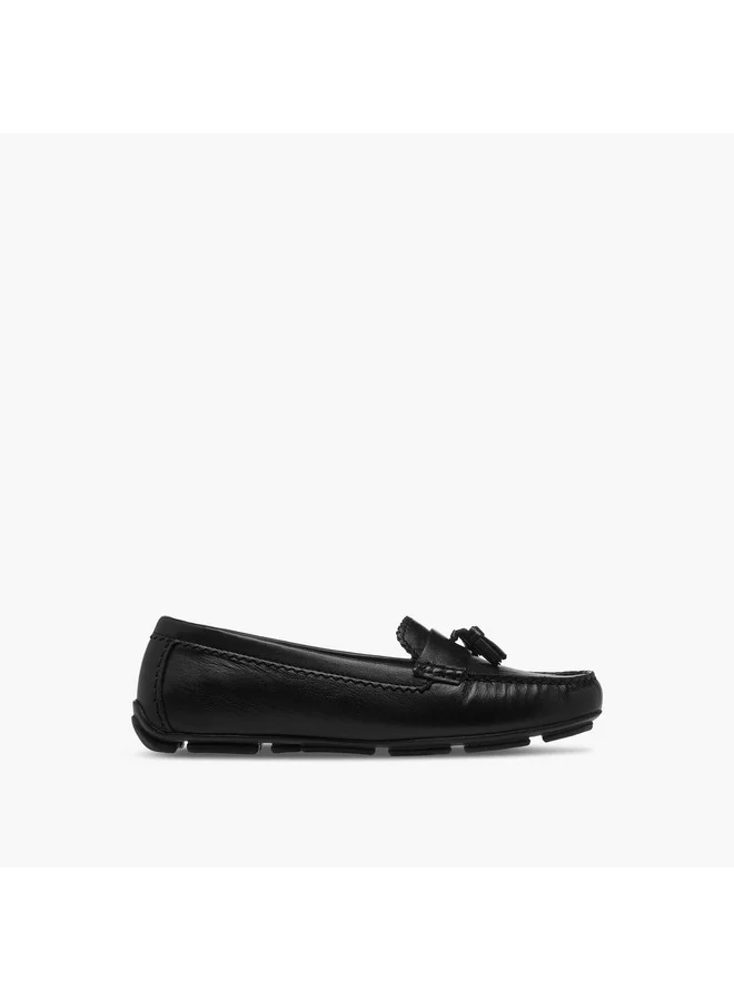 Paprika Women's Tassel Detail Slip-On Loafers