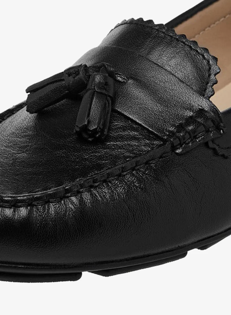 Paprika Women's Tassel Detail Slip-On Loafers