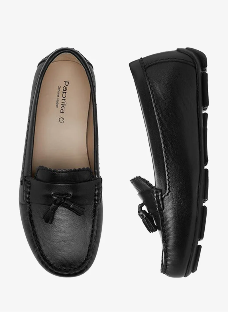 Paprika Women's Tassel Detail Slip-On Loafers