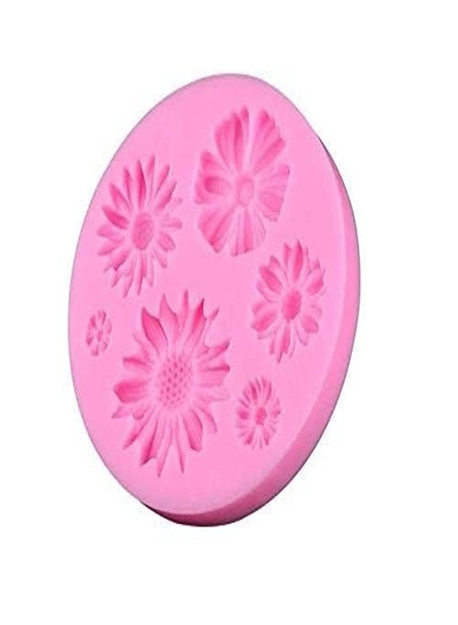 SMELLO - Fondant Mold - Different Shape Flowers for Handmade Decorating for Chocolate Making