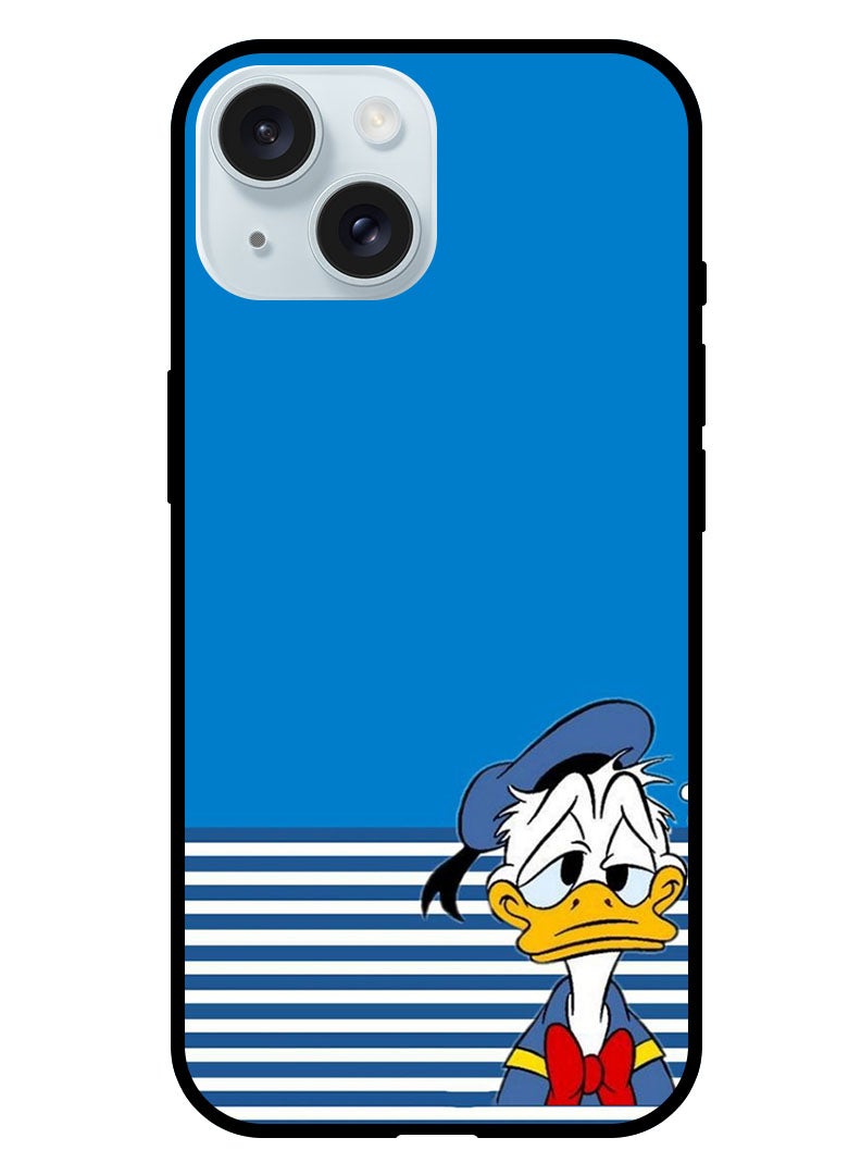 Theodor Protective Case Anti Scratch Shock Proof Bumper Cover For iPhone 15 Sad Donald  - Image 1