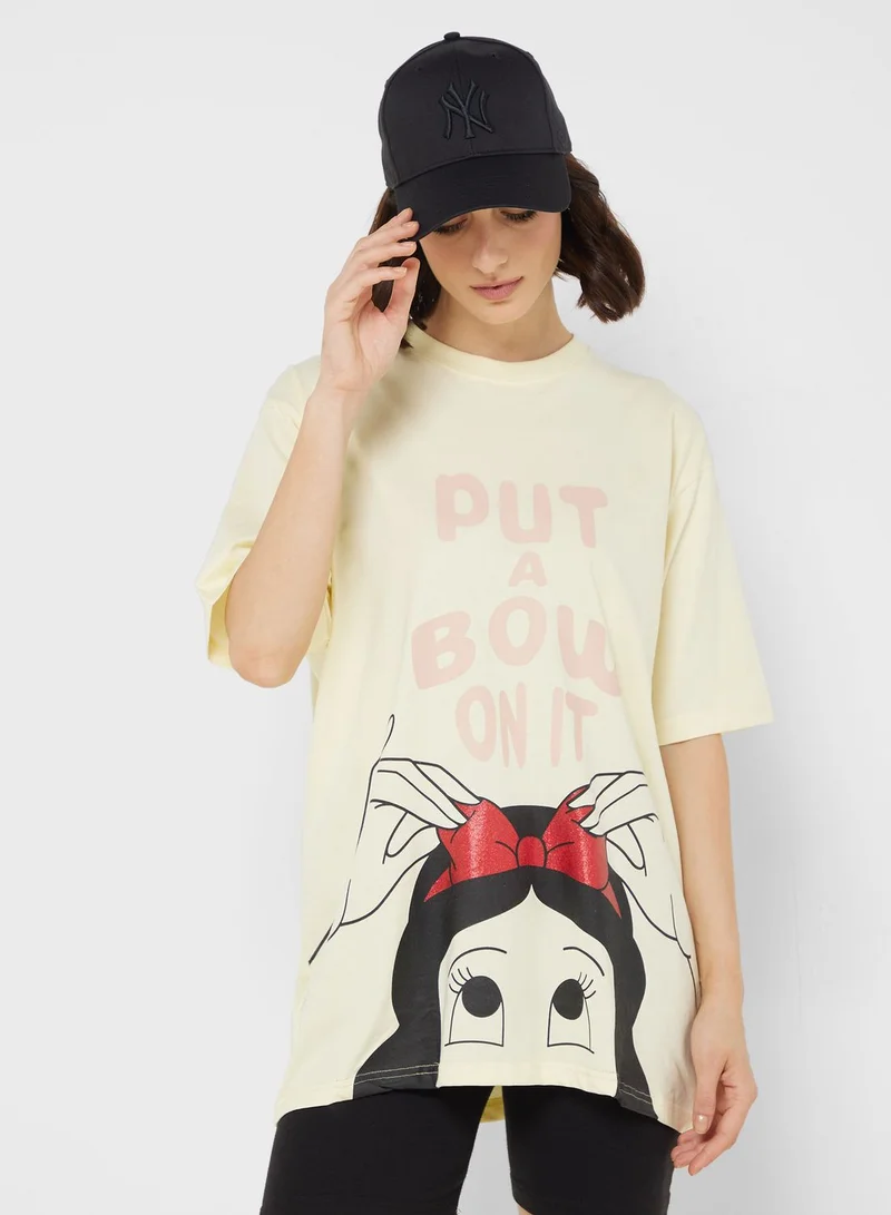 ديزني Princess Oversize Graphic T-Shirt