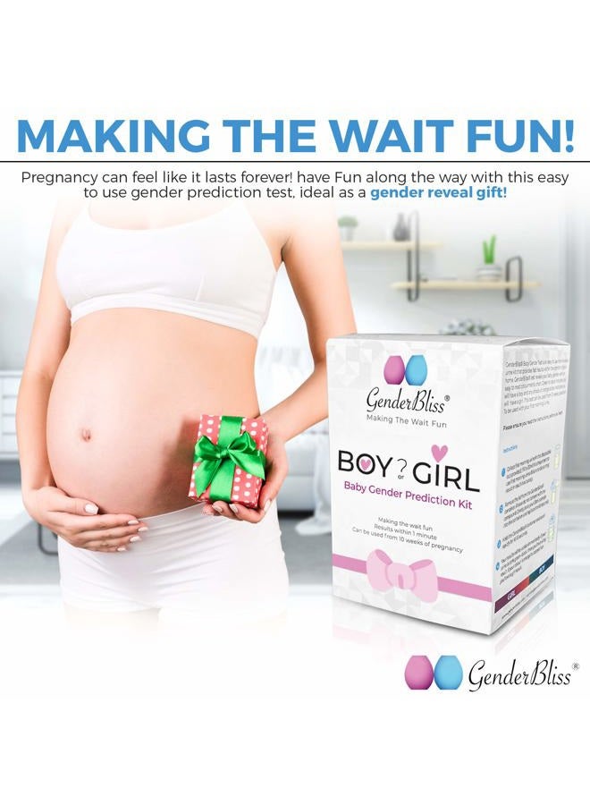 GenderBliss مجموعة اختبار توقع جنس الطفل GenderBliss® - اختبار الكشف عن جنس الحمل المبكر - غير جراحي وآمن للأم والطفل. اكتشف جنس طفلك في وقت مبكر يصل إلى 10 أسابيع! - Image 3