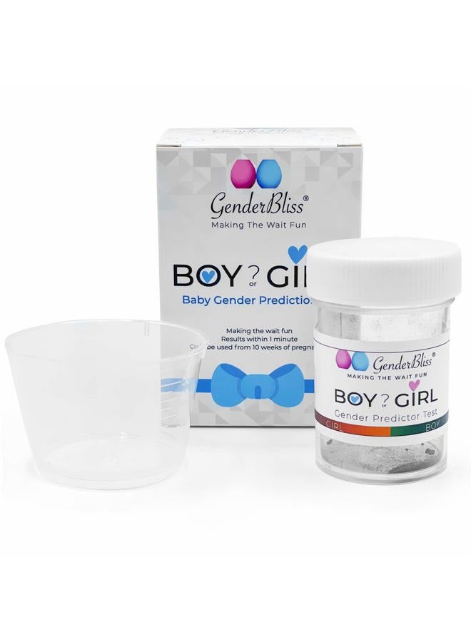 GenderBliss مجموعة اختبار توقع جنس الطفل GenderBliss® - اختبار الكشف عن جنس الحمل المبكر - غير جراحي وآمن للأم والطفل. اكتشف جنس طفلك في وقت مبكر يصل إلى 10 أسابيع! - Image 1
