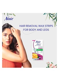 Nair Hair Remover Body Wax Strips Mango 20s  - Image 2