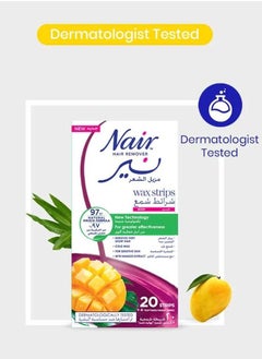 Nair Hair Remover Body Wax Strips Mango 20s  - Image 3