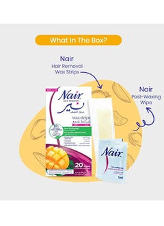 Nair Hair Remover Body Wax Strips Mango 20s  - Image 4