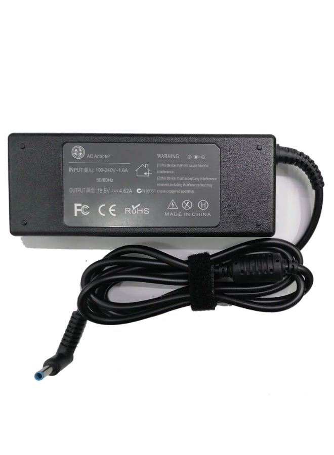 S.H Replacement Laptop Charger – Compatible with HP 19.5V 4.62A 90W 4.5×3.0mm