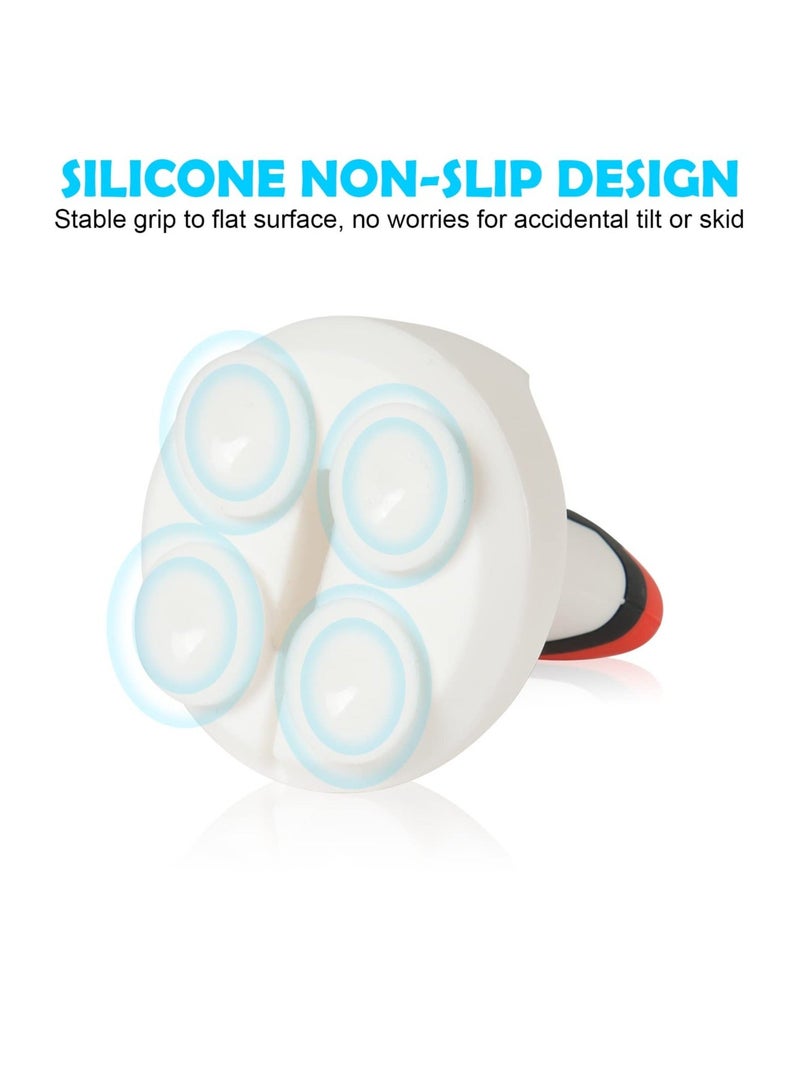 Captaintech Charger Stand for Apple Watch, Silicone Non-slip Dock, Wireless Fast Watch Charger Stand with Charging Cable, Charging Station Dock Holder Compatible with Apple Series Ultra/Se/8/7/6/5/4/3/2/1 - Image 4