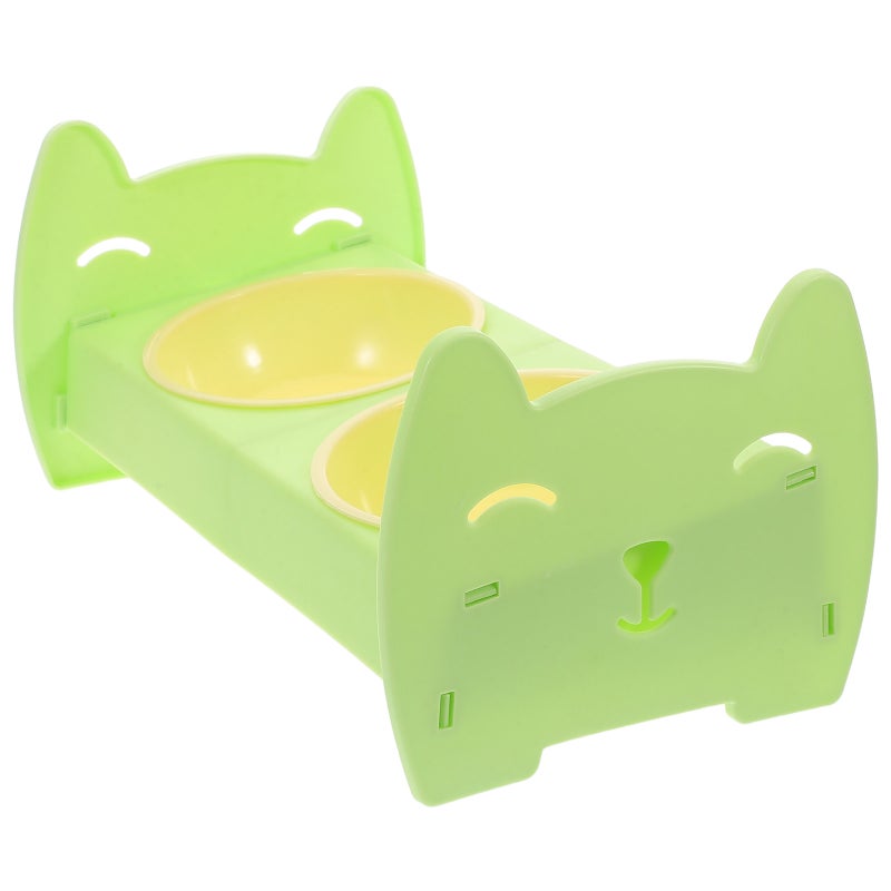 Stainless Steel Cat Bowl Pet Double Feeder Bowl For Cats And Dogs Anti- Outdoor Cats Pet Food And Water Bowl Multi-Purpose Pet Feeding Utensil - Image 5