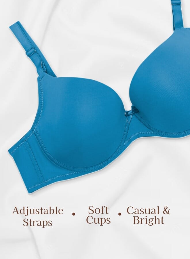 Every Woman Knows Women's Casual Basic Underwire Bra for Everyday Wear with Mid-Coverage 34-48 ABCDE - Image 3