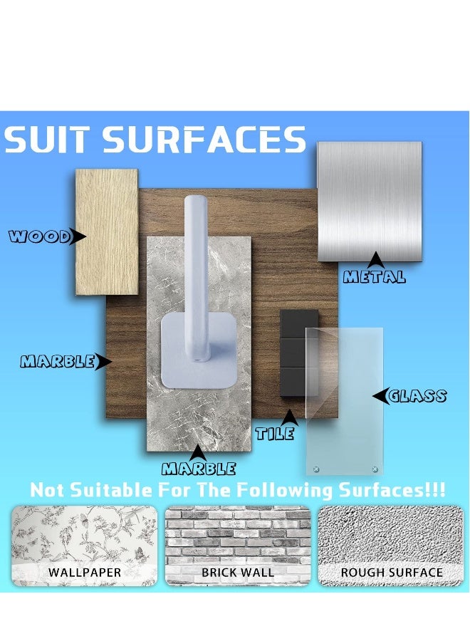 12 Pcs Wall-Mounted Hat Rack Organizer, Versatile Storage Solution for Baseball Caps, Ideal for Closet, Bedroom, Bathroom, and Laundry (White) - Image 4