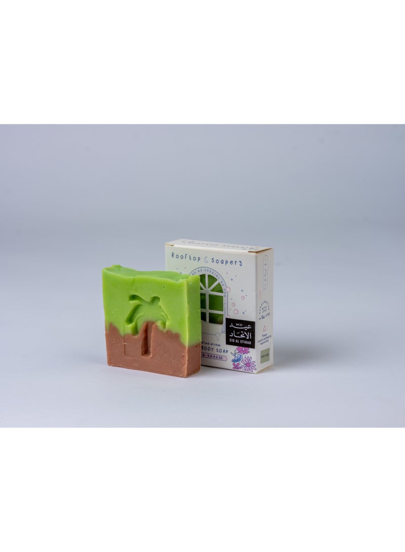 Eid Al Etihad United x Rooftop Soapery -The Palm tree -Soap Bar - Image 3