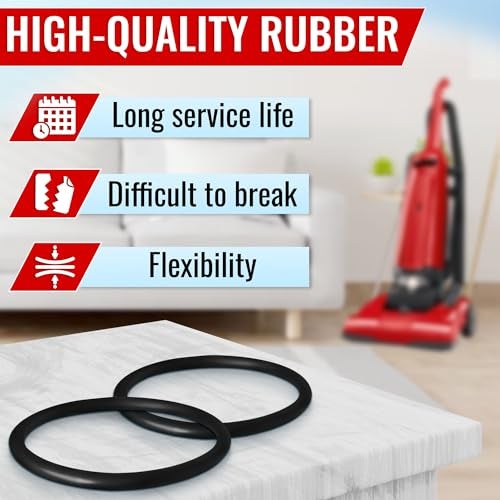 ALPENKOK 6Pcs Sanitaire Vacuum Belts - Sanitaire Vacuum Parts - Durable, Flexible, Easy Installation, Long Service Life - Compatible with SC679K, SC684, SC688, SC689, SC886, SC887, SC888, SC9050D, 1934, 1950 - Image 4